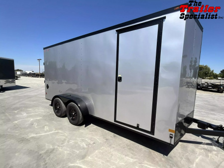 New 2025 Wells Cargo FT716T2-D 7FT X 16FT Cargo / Enclosed Trailer