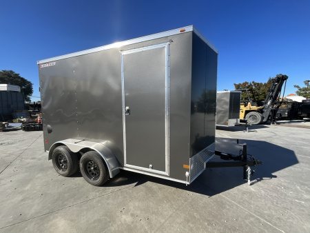 New 2026 Wells Cargo FT712T-D 7FT X 12FT Cargo / Enclosed Trailer