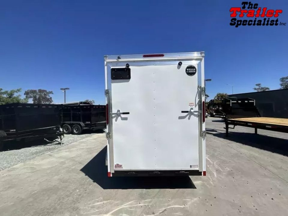 New 2026 Wells Cargo FT612T2-D 6FT X 12FT 7K GVW Cargo / Enclosed Trailer