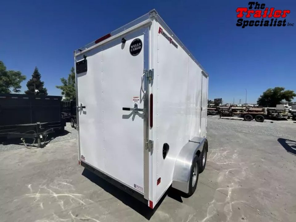 New 2026 Wells Cargo FT612T2-D 6FT X 12FT 7K GVW Cargo / Enclosed Trailer