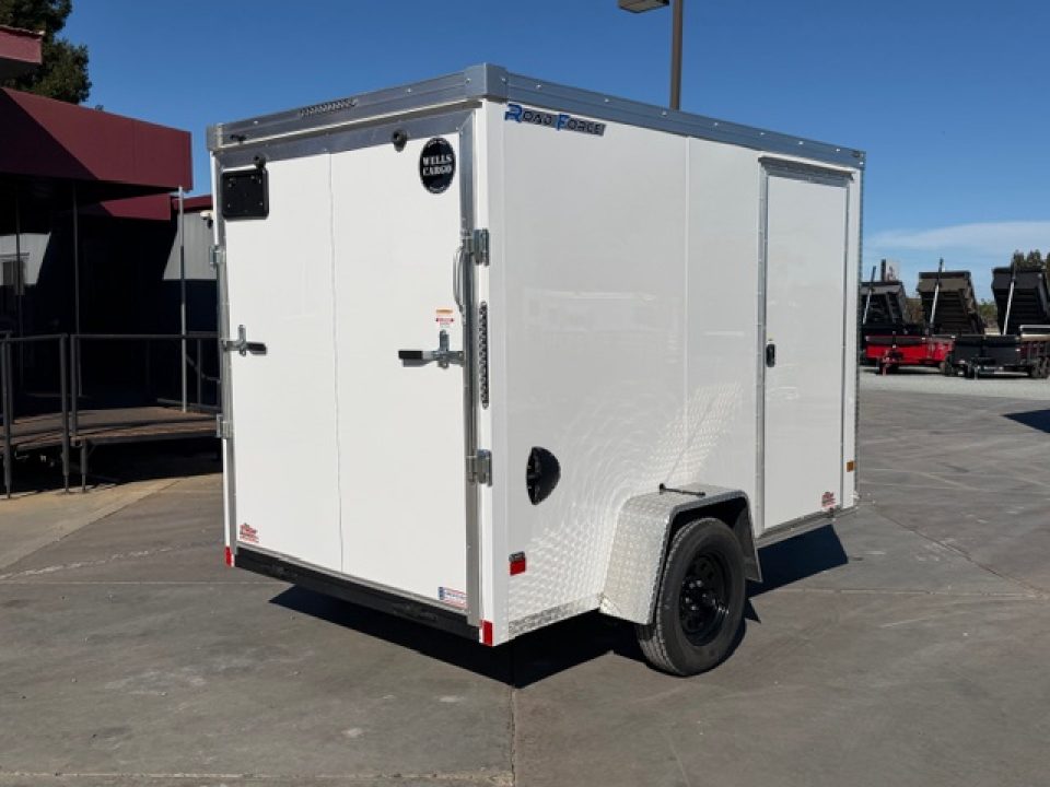 New 2026 Wells Cargo RFV610S2 6FT X 10FT 2990 GVW Cargo / Enclosed Trailer