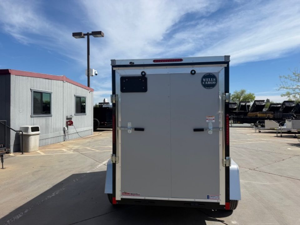 New 2026 Wells Cargo FT58S2-D 5FT X 8FT 2990 GVW Cargo / Enclosed Trailer