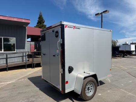 New 2026 Wells Cargo FT58S2-D 5FT X 8FT 2990 GVW Cargo / Enclosed Trailer