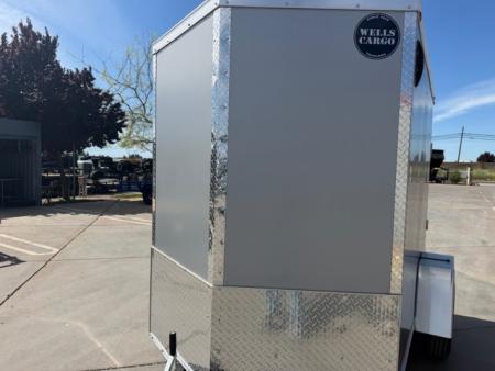 New 2026 Wells Cargo FT58S2-D 5FT X 8FT 2990 GVW Cargo / Enclosed Trailer