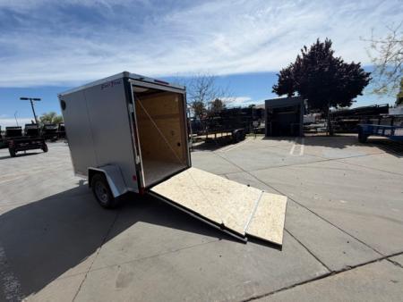 New 2026 Wells Cargo FT58S2-D 5FT X 8FT 2990 GVW Cargo / Enclosed Trailer