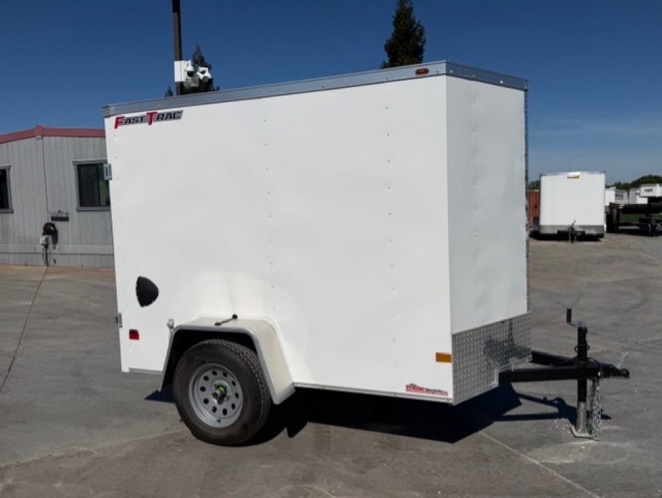 New 2026 Wells Cargo FT58S2-D 5FT X 8FT 2990 GVW Cargo / Enclosed Trailer