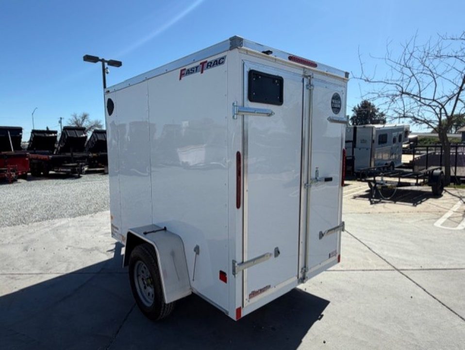 New 2026 Wells Cargo FT58S2-D 5FT X 8FT 2990 GVW Cargo / Enclosed Trailer