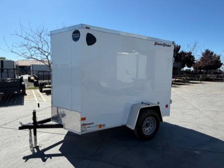 New 2026 Wells Cargo FT58S2-D 5FT X 8FT 2990 GVW Cargo / Enclosed Trailer