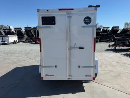 New 2026 Wells Cargo FT58S2-D 5FT X 8FT 2990 GVW Cargo / Enclosed Trailer