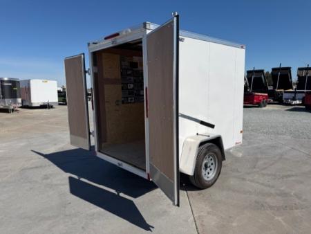 New 2026 Wells Cargo FT58S2-D 5FT X 8FT 2990 GVW Cargo / Enclosed Trailer