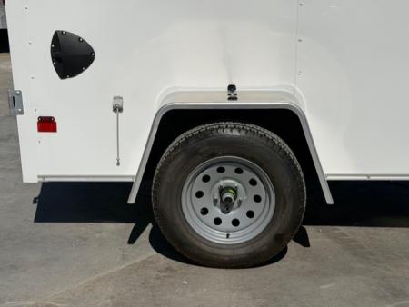 New 2026 Wells Cargo FT58S2-D 5FT X 8FT 2990 GVW Cargo / Enclosed Trailer