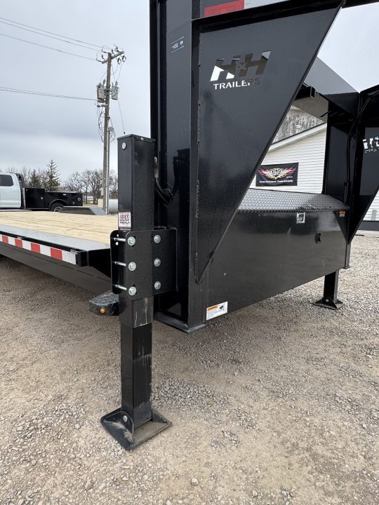 New 2026 H&H Trailers H8224+4ILSDR-GN-160 Equipment Trailer