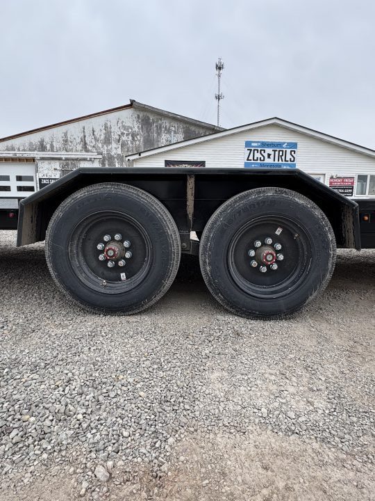 New 2026 H&H Trailers H8224+4ILSDR-GN-160 Equipment Trailer