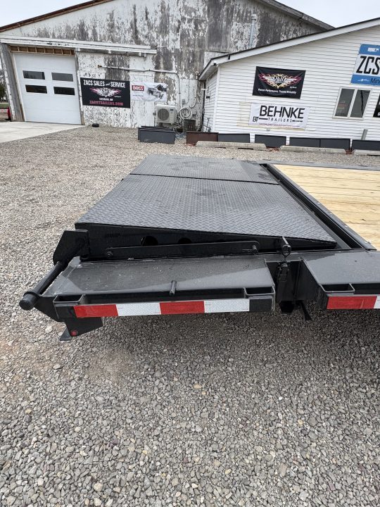 New 2026 H&H Trailers H8224+4ILSDR-GN-160 Equipment Trailer