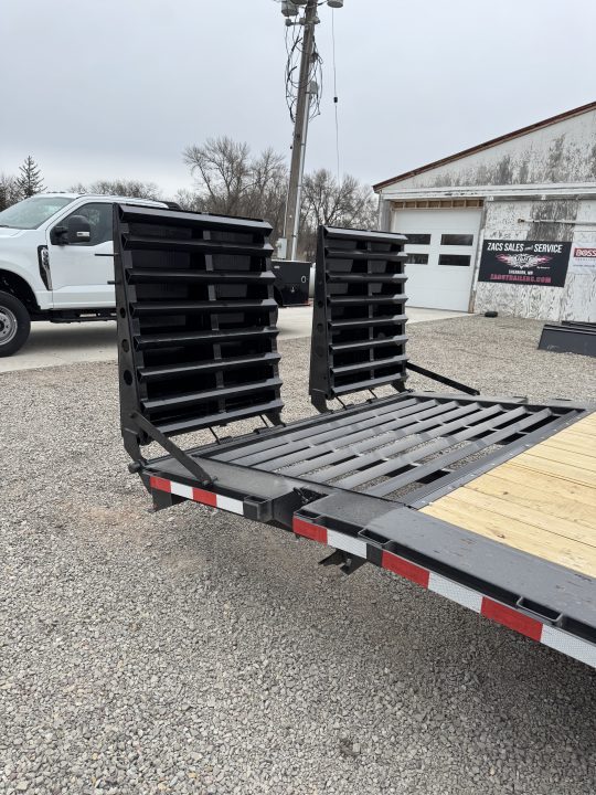 New 2026 H&H Trailers H8224+4ILSDR-GN-160 Equipment Trailer