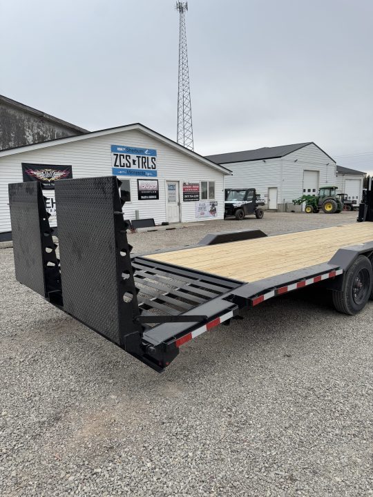 New 2026 H&H Trailers H8224+4ILSDR-GN-160 Equipment Trailer