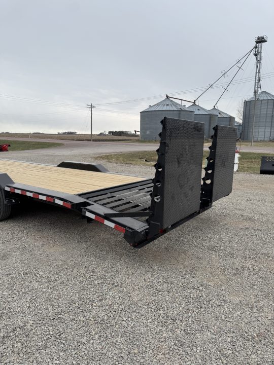 New 2026 H&H Trailers H8224+4ILSDR-GN-160 Equipment Trailer