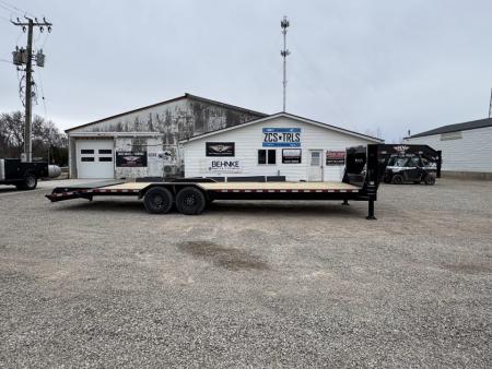New 2026 H&H Trailers H8224+4ILSDR-GN-160 Equipment Trailer
