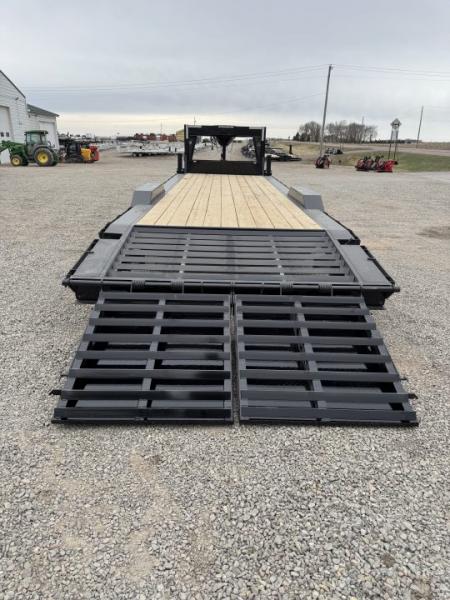 New 2026 H&H Trailers H8224+4ILSDR-GN-160 Equipment Trailer