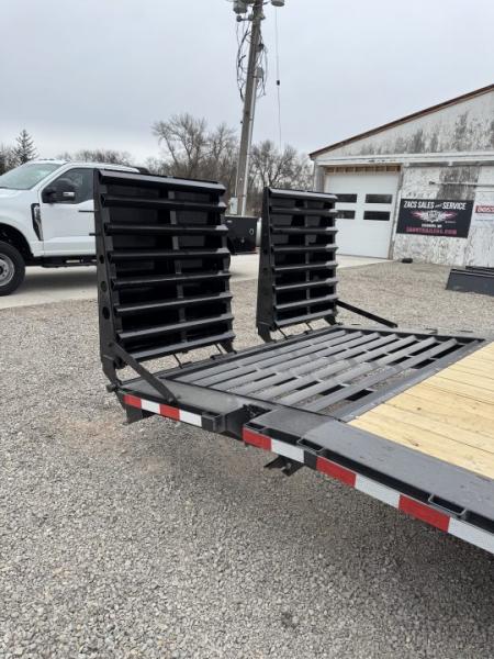 New 2026 H&H Trailers H8224+4ILSDR-GN-160 Equipment Trailer