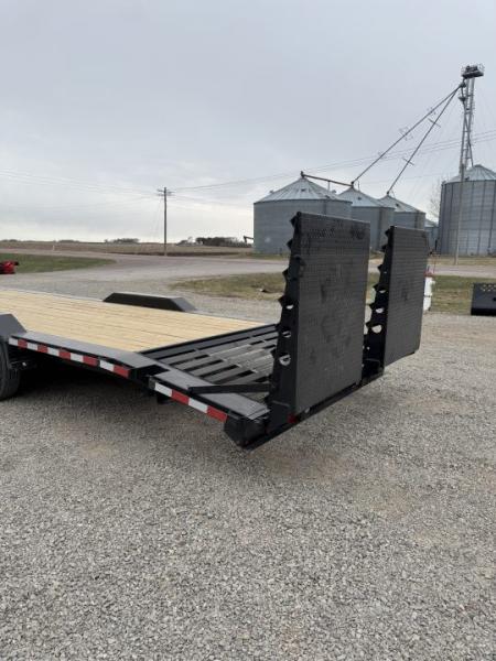 New 2026 H&H Trailers H8224+4ILSDR-GN-160 Equipment Trailer