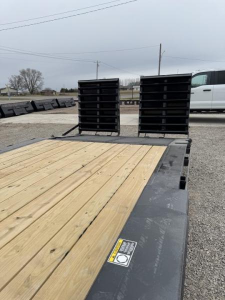 New 2026 H&H Trailers H8224+4ILSDR-GN-160 Equipment Trailer