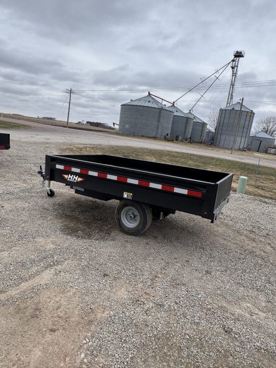 New 2026 H&H Trailers H5408D-B Dump Trailer