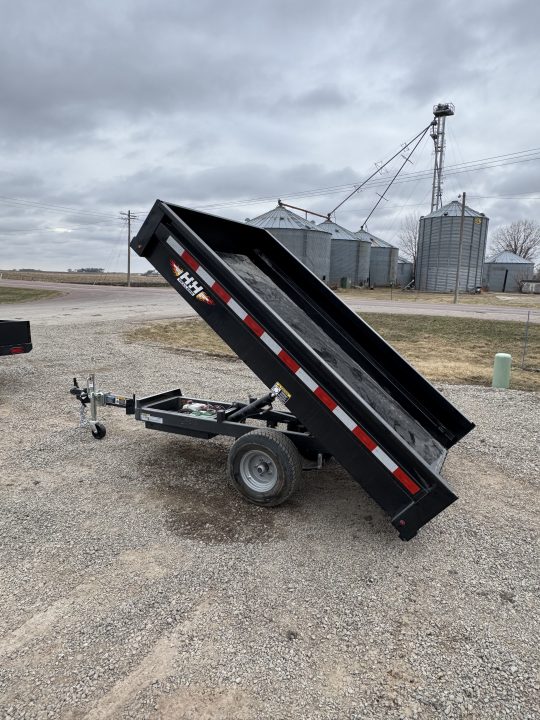 New 2026 H&H Trailers H5408D-B Dump Trailer