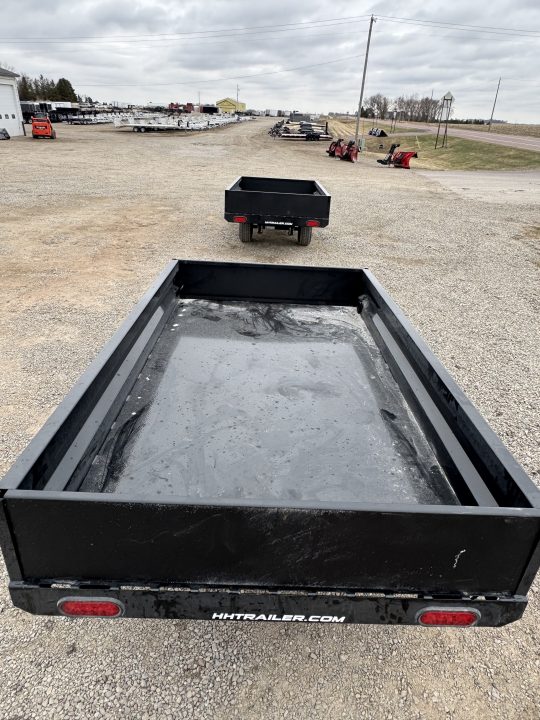 New 2026 H&H Trailers H5408D-B Dump Trailer