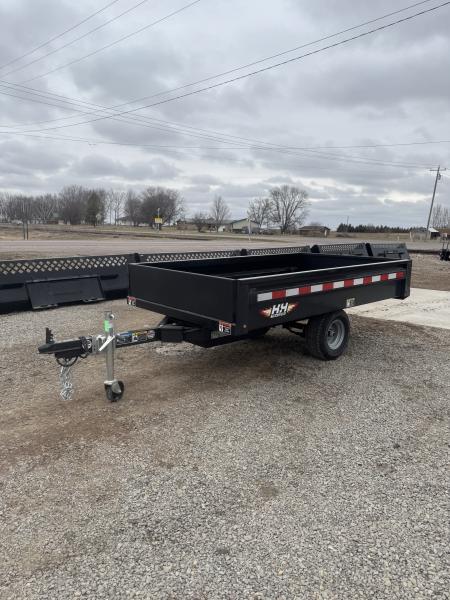 New 2026 H&H Trailers H5408D-B Dump Trailer