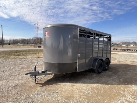 New 2027 S&S TRAILERS LIVESTOCK 16 Stock / Stock Combo Trailer