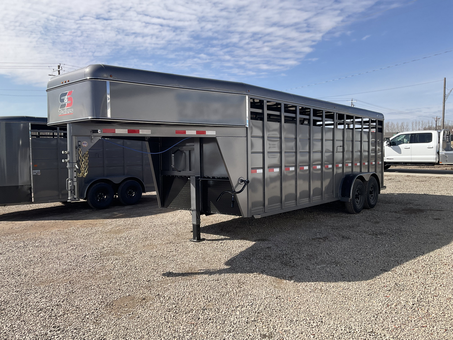 New 2027 S&S TRAILERS GN LIVESTOCK 20 Stock / Stock Combo Trailer