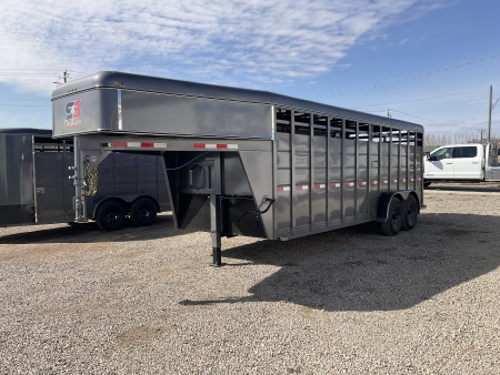 New 2027 S&S TRAILERS GN LIVESTOCK 20 Stock / Stock Combo Trailer