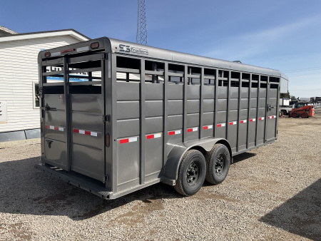 New 2027 S&S TRAILERS GN LIVESTOCK 20 Stock / Stock Combo Trailer