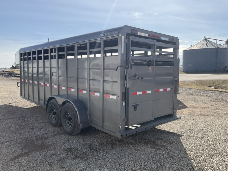 New 2027 S&S TRAILERS GN LIVESTOCK 20 Stock / Stock Combo Trailer