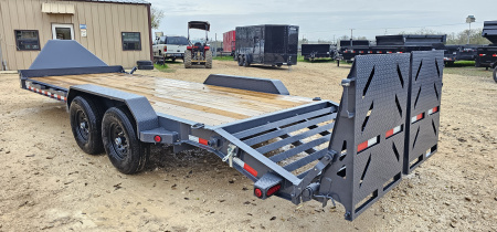 New 2026-Norstar-83-x-21+3-Iron-Bull-EWB-Bumper-Pull-Lowboy,-8in-I-Beam,-Rampage-Ramps-base-3EUGB2422T1113411