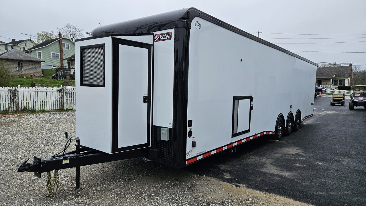 New 2026 Cargo Mate ELIMINATOR 8.5X34 Car / Racing Trailer