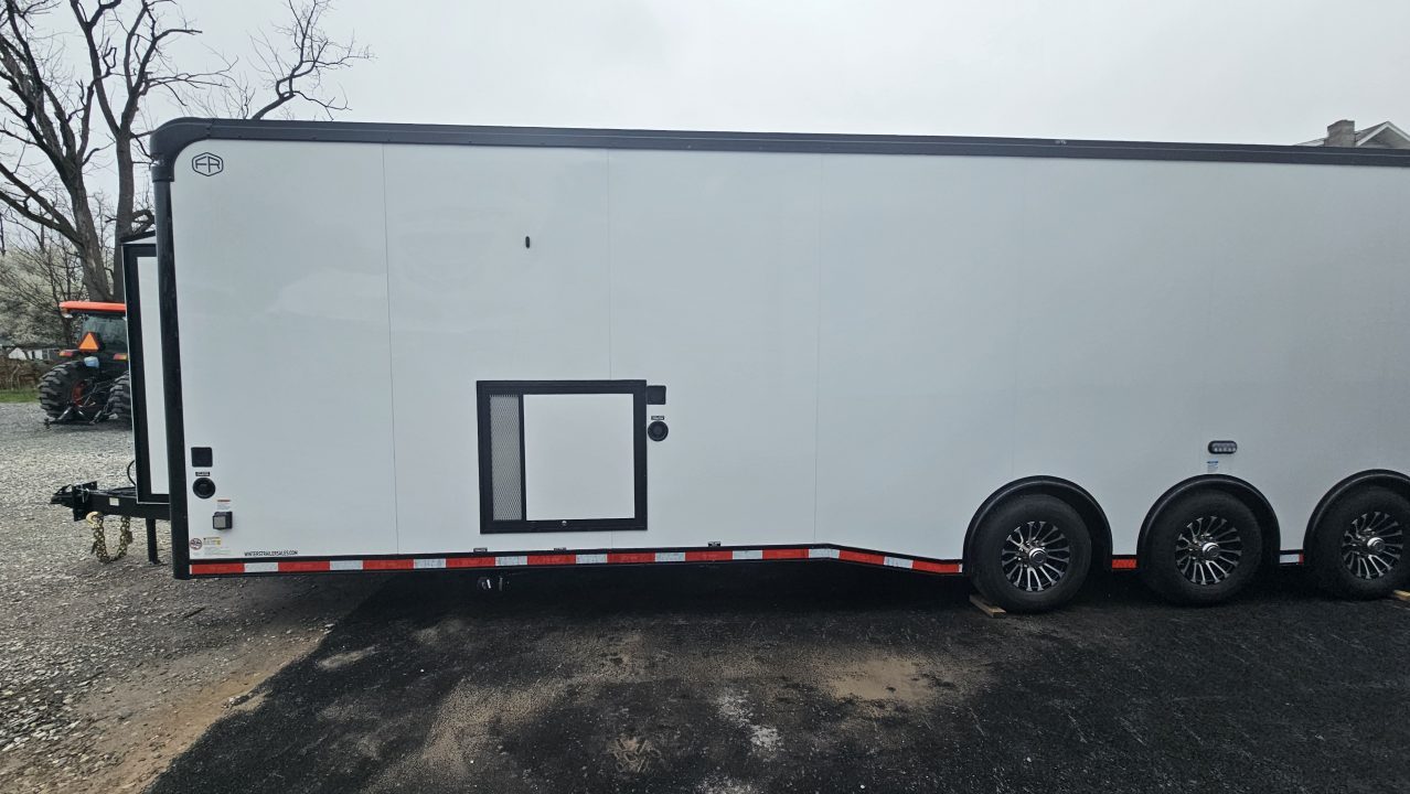New 2026 Cargo Mate ELIMINATOR 8.5X34 Car / Racing Trailer