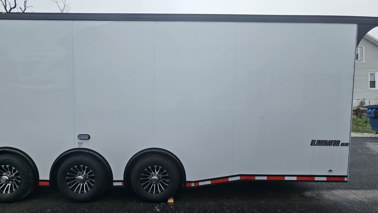 New 2026 Cargo Mate ELIMINATOR 8.5X34 Car / Racing Trailer