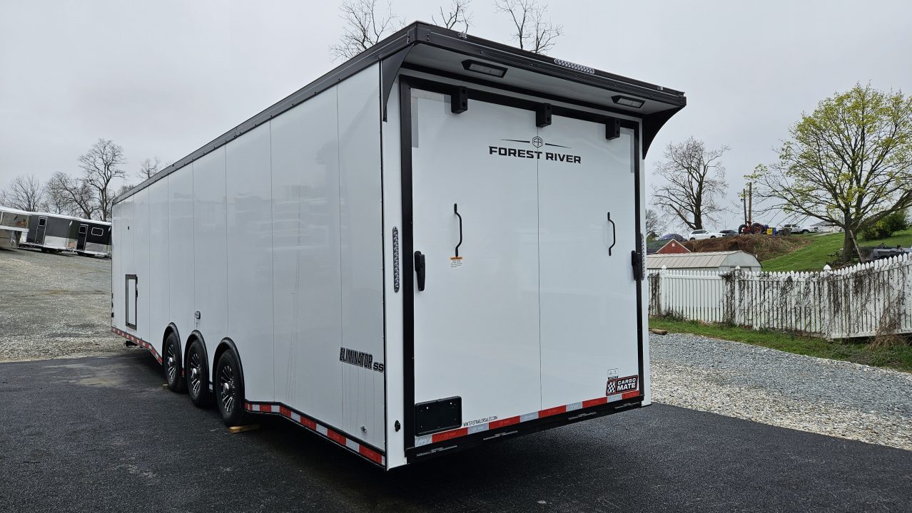 New 2026 Cargo Mate ELIMINATOR 8.5X34 Car / Racing Trailer