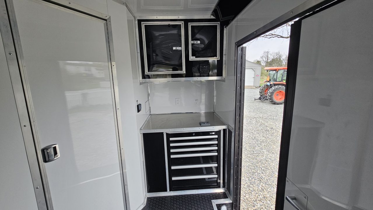 New 2026 Cargo Mate ELIMINATOR 8.5X34 Car / Racing Trailer