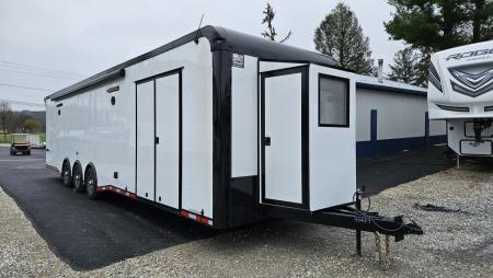 New 2026 Cargo Mate ELIMINATOR 8.5X34 Car / Racing Trailer