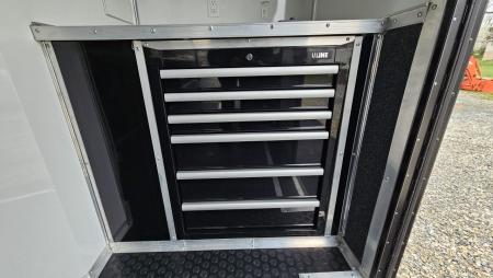 New 2026 Cargo Mate ELIMINATOR 8.5X34 Car / Racing Trailer