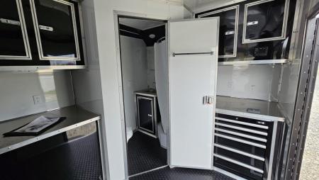 New 2026 Cargo Mate ELIMINATOR 8.5X34 Car / Racing Trailer