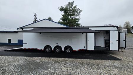 New 2026 Cargo Mate ELIMINATOR 8.5X34 Car / Racing Trailer