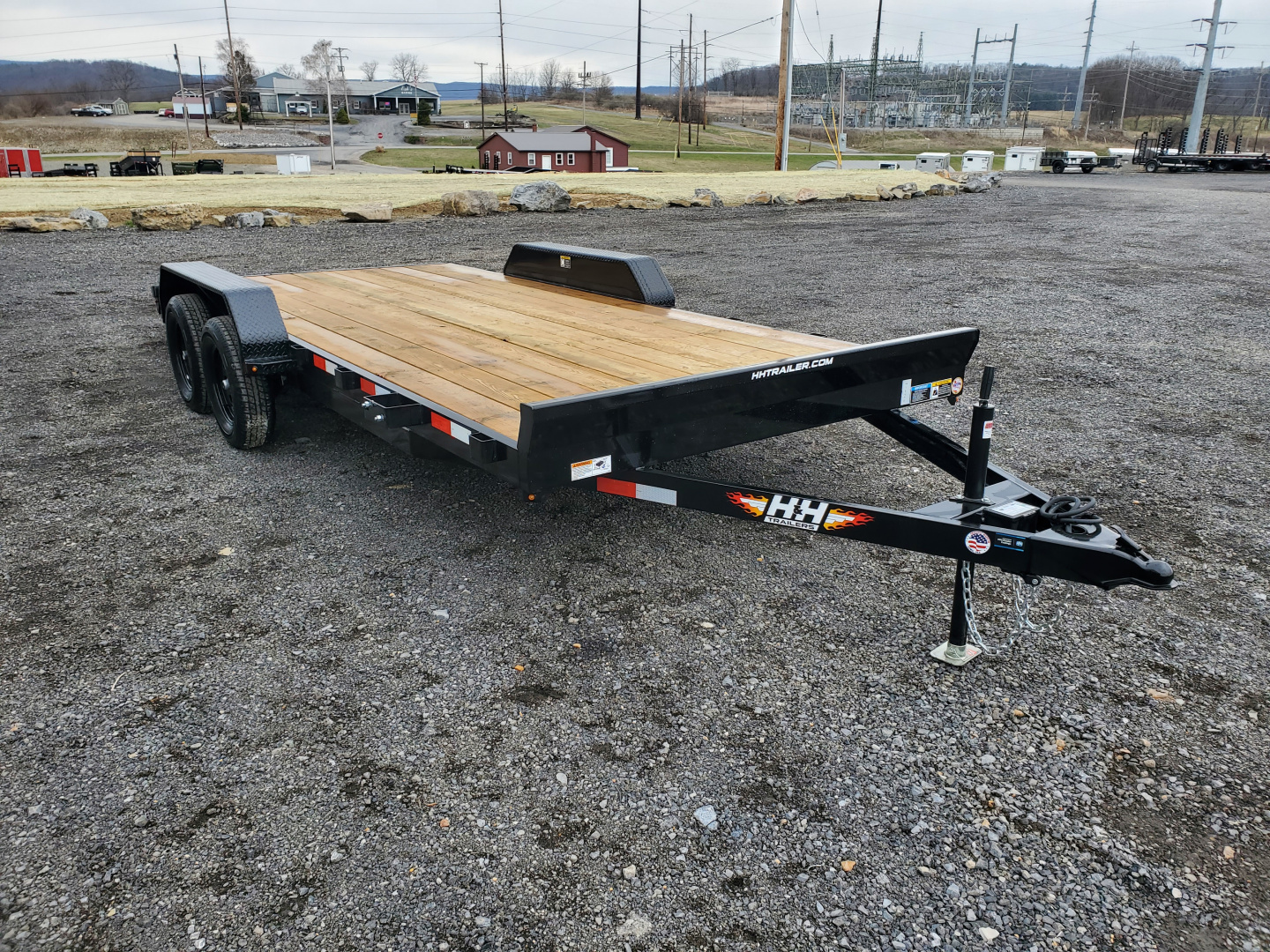 New 2026 H&H Trailers HCH8218 Car Hauler / 82"X18' / 7000 GVWR