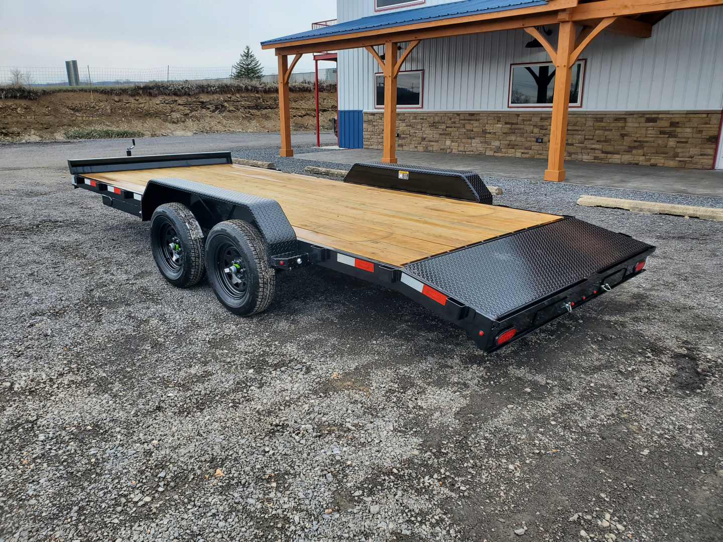 New 2026 H&H Trailers HCH8218 Car Hauler / 82"X18' / 7000 GVWR