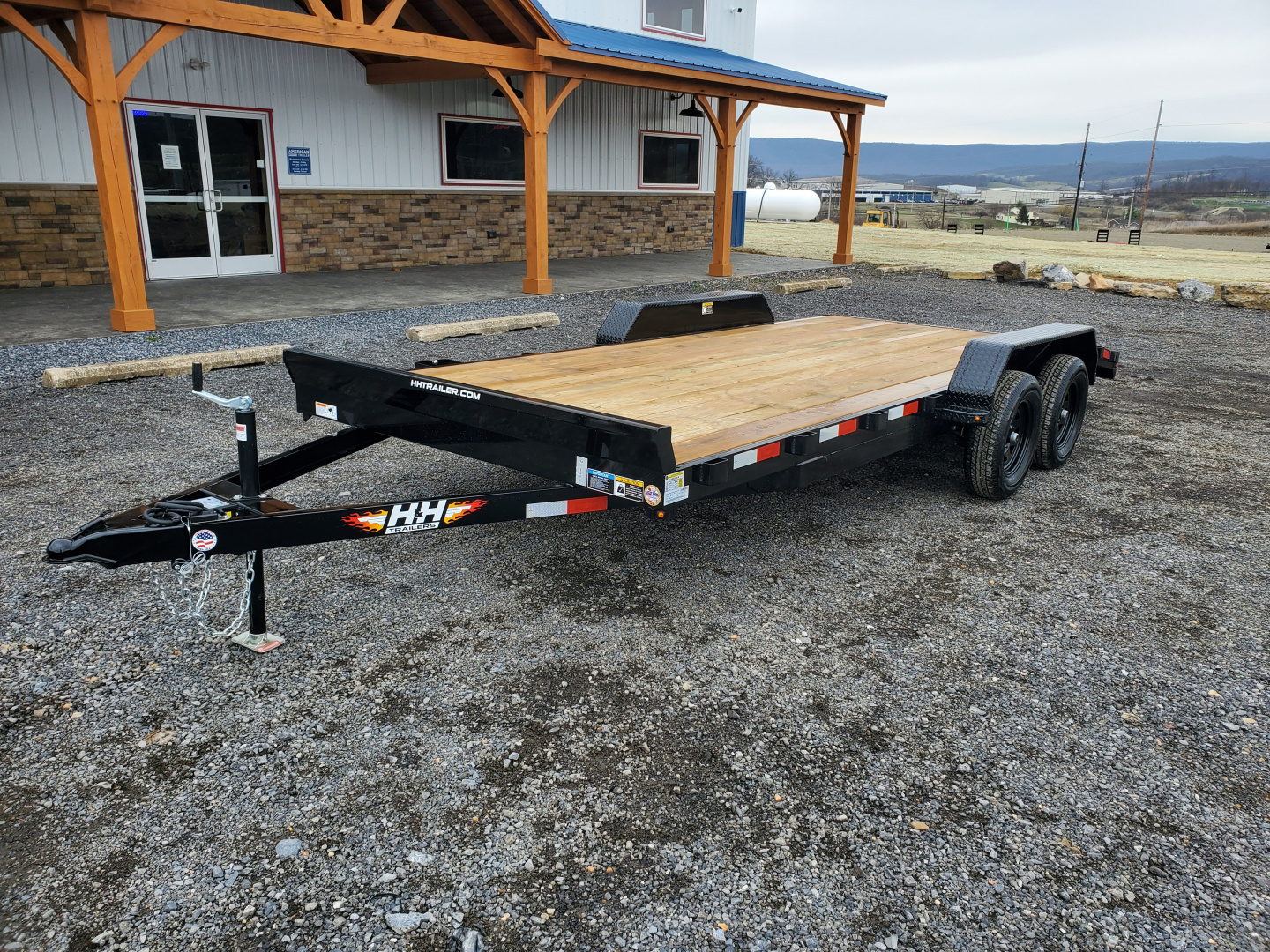 New 2026 H&H Trailers HCH8218 Car Hauler / 82"X18' / 7000 GVWR