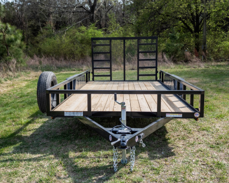 New 2026 Sure-Trac 7x16 7K Tube Top Utility Trailer