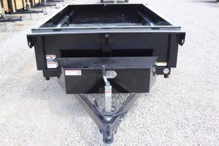 New 2026 Sure-Trac 62"x8 5K Low Pro Single Ram Dump Trailer